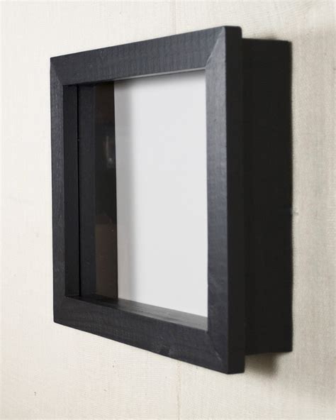 black metal shadow box frame|inexpensive shadow box frames.